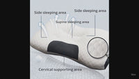 The 3D Contoured Cervical Support Pillow | Targeted Neck Alignment & All-Position Pain Relief